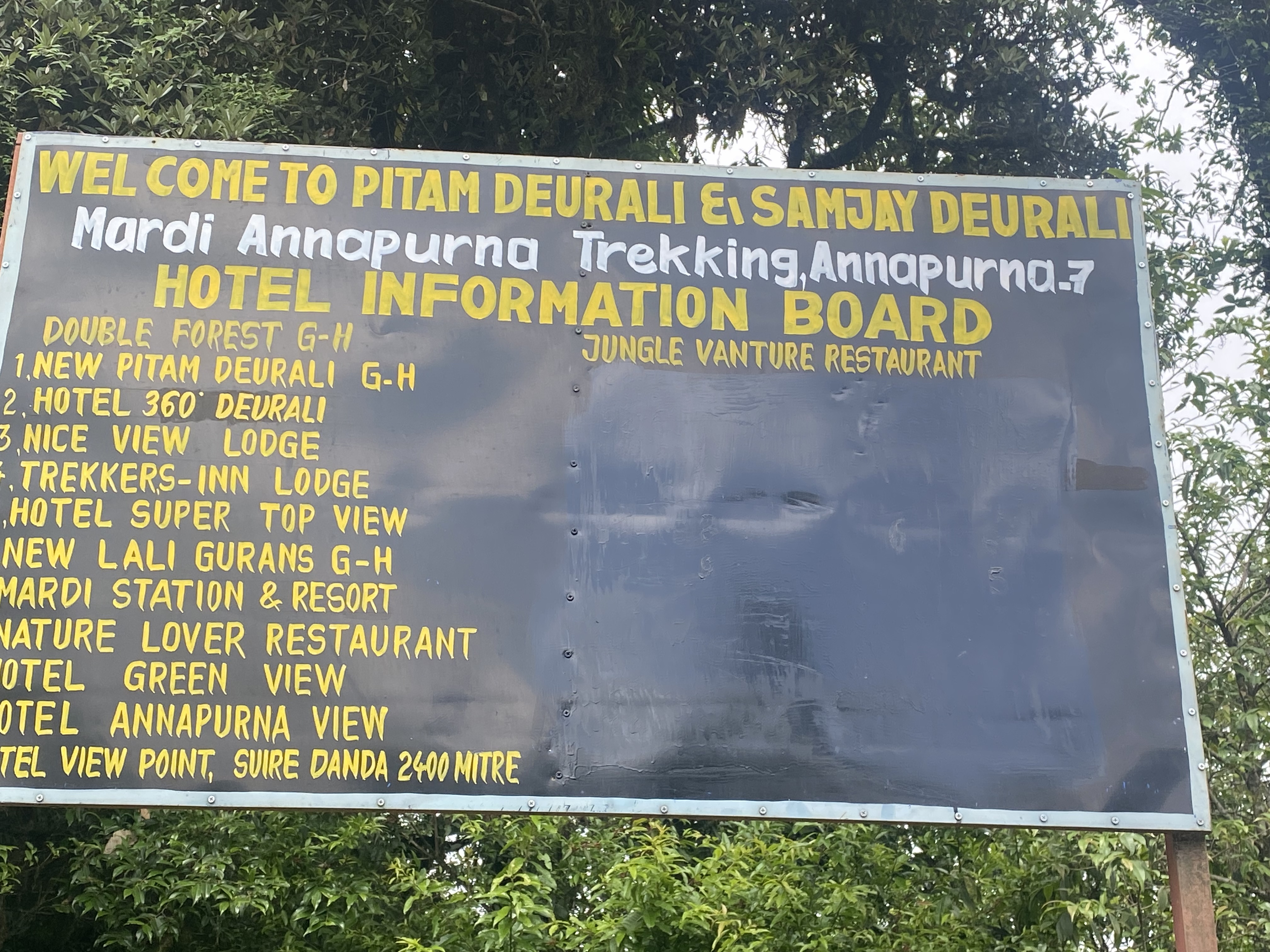 Hotel in Pitam Deurali 